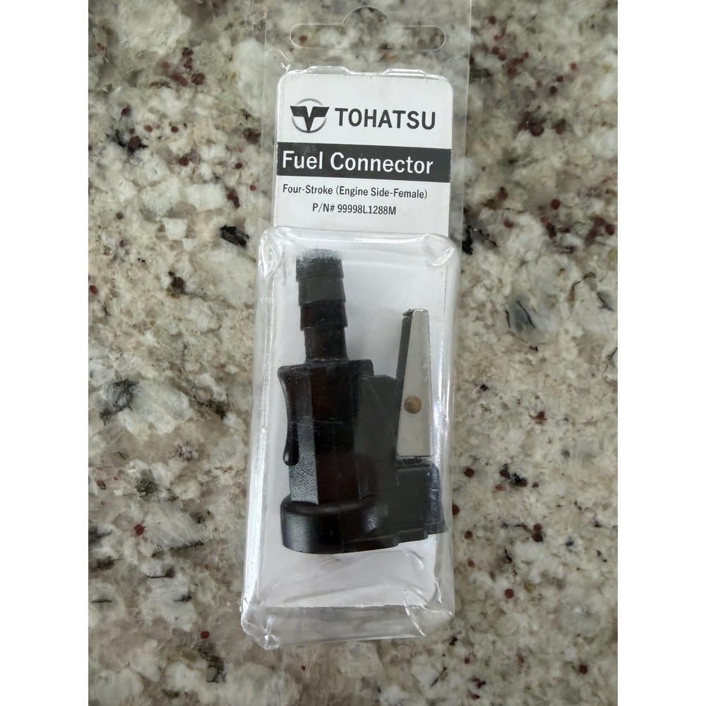 Tohatsu Four-Stroke Fuel Connector Engine Side Female 4HP-50HP 99998L1288M